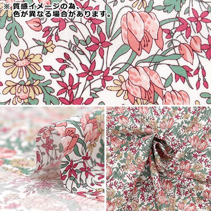 [De la cantidad 5] Tela "Liberty Fabric OrganicCésped Tana Frances Katylip 157J918-24DU" Liberty Japan