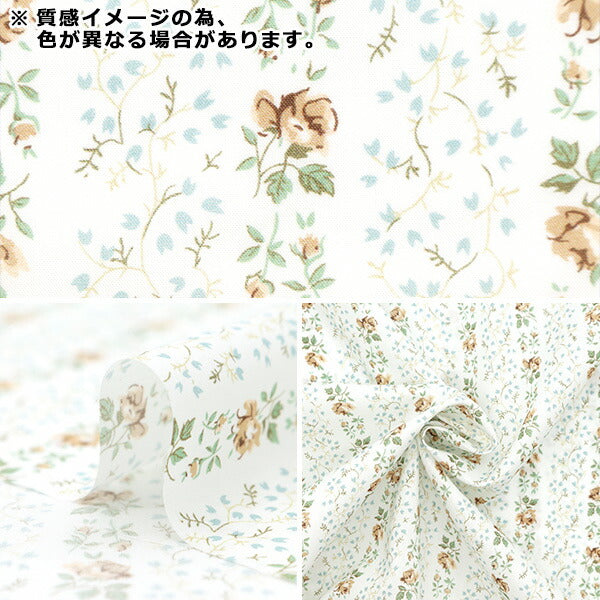 [De la quantité 5] Tissu "Liberty tissu bioPelouse Tana EVIST MRIPE 157J919-24BU" Liberty Japan