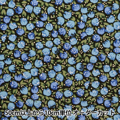 [De la quantité 5] Tissu "Liberty tissu bioPelouse Tana Dotty Lotti 157J920-24cu" Liberty Japan