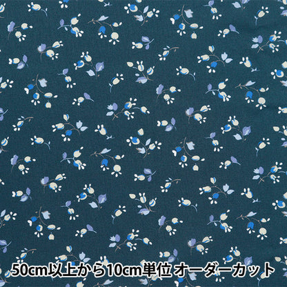 [De la quantité 5] Tissu "Liberty tissu bioPelouse Tana Valeria MIA 157J921-24BU" Liberty Japan