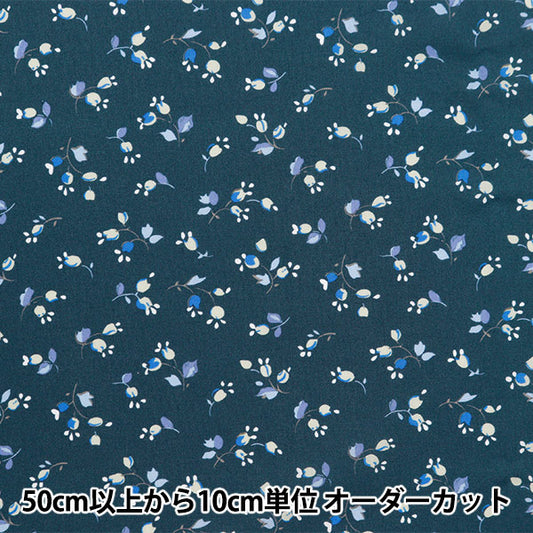[De la quantité 5] Tissu "Liberty tissu bioPelouse Tana Valeria MIA 157J921-24BU" Liberty Japan