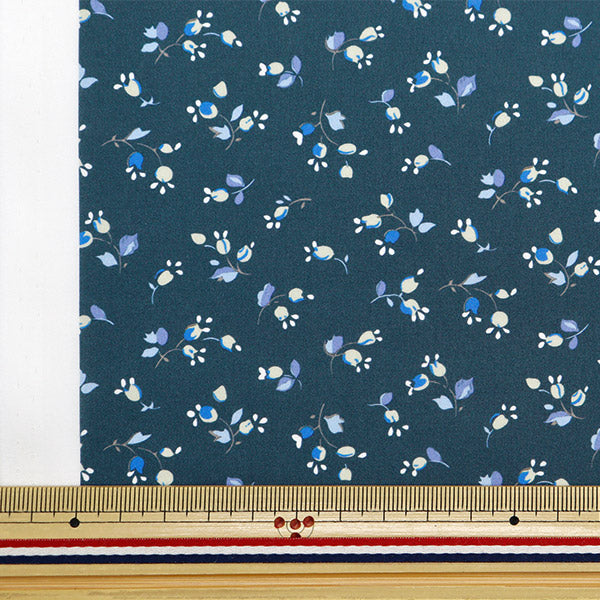 [De la quantité 5] Tissu "Liberty tissu bioPelouse Tana Valeria MIA 157J921-24BU" Liberty Japan