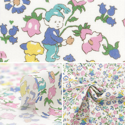 [From quantity 5] Fabric "Liberty Fabric OrganicTana lawn Liberal Day 157J922-24AU" Liberty Japan