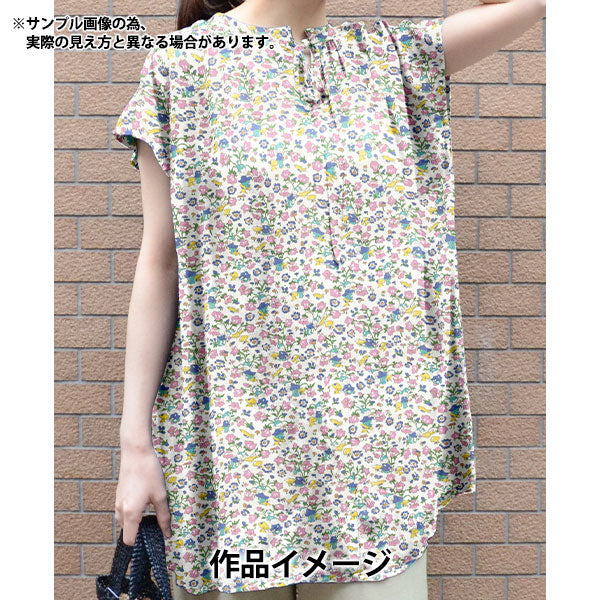 [From quantity 5] Fabric "Liberty Fabric OrganicTana lawn Liberal Day 157J922-24AU" Liberty Japan