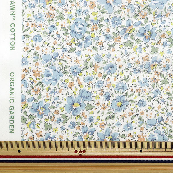 [De la cantidad 5] Tela "Liberty Fabric OrganicCésped Tana Jemamedu 157J923-24BU" Liberty Japan