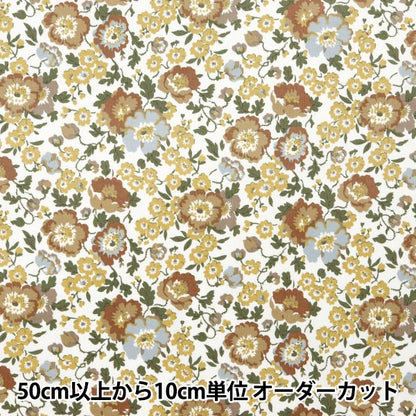 [De la quantité 5] Tissu "Tissu de la liberté Velours côteléImprimer le poème POPPY 3634204-J24A" Liberty Japan