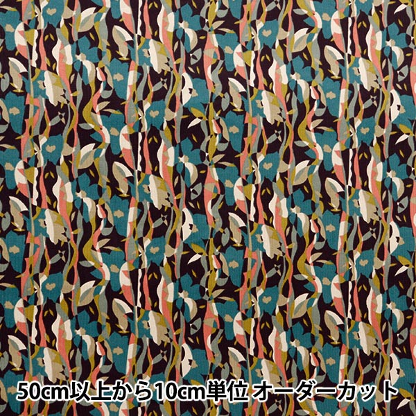 [De la quantité 5] Tissu "Tissu de la liberté Velours côteléImprimer Naira 3634205-J24A" Liberty Japan
