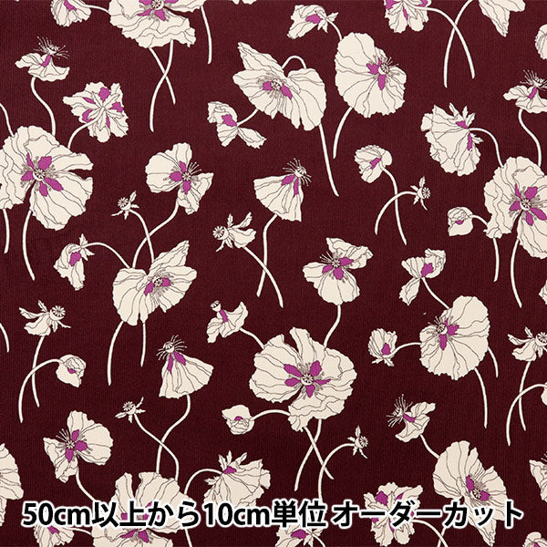 [De la quantité 5] Tissu "Tissu de la liberté Velours côteléImprimer Fragyile Blooms 3634206S50JA" Liberty Japan