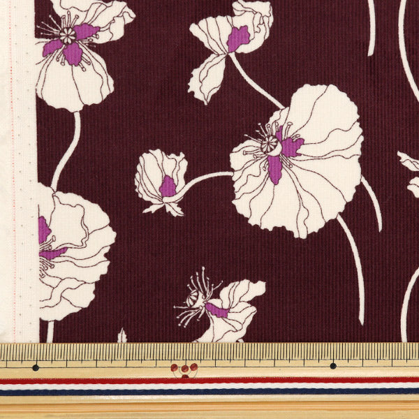 [De la quantité 5] Tissu "Tissu de la liberté Velours côteléImprimer Fragyile Blooms 3634206S50JA" Liberty Japan