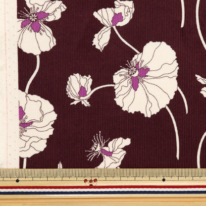 [De la quantité 5] Tissu "Tissu de la liberté Velours côteléImprimer Fragyile Blooms 3634206S50JA" Liberty Japan