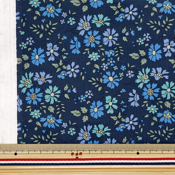 [De la quantité 5] Tissu "Tissu de la liberté Velours côteléImprimer Capelfloret 3634231-J24H" Liberty Japan