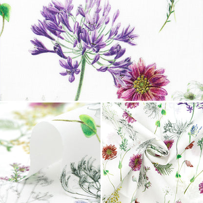 [الكمية من 5] الأقمشة `` أقمشة الحرية عشب التانا بولكا فلورال 363J4216-24AU" Liberty Japan