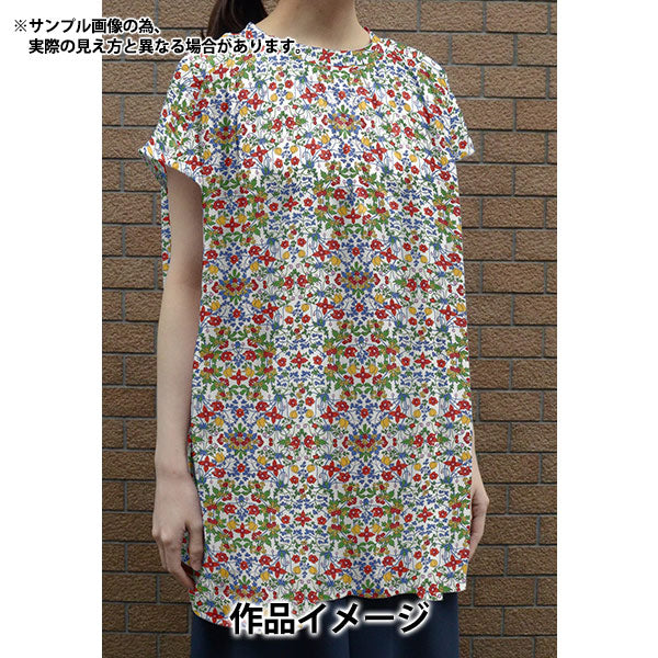 [Dalla quantità 5] Tessuto "Tessuto di libertà tana de pelouse Alpine Nouveau 363J4217-24AU" Liberty Japan