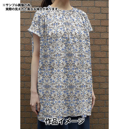 [Dalla quantità 5] Tessuto "Tessuto di libertà tana de pelouse Alpine Nouveau 363J4217-24BU" Liberty Japan