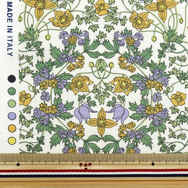 [Dalla quantità 5] Tessuto "Tessuto di libertà tana de pelouse Alpine Nouveau 363J4217-24DU" Liberty Japan