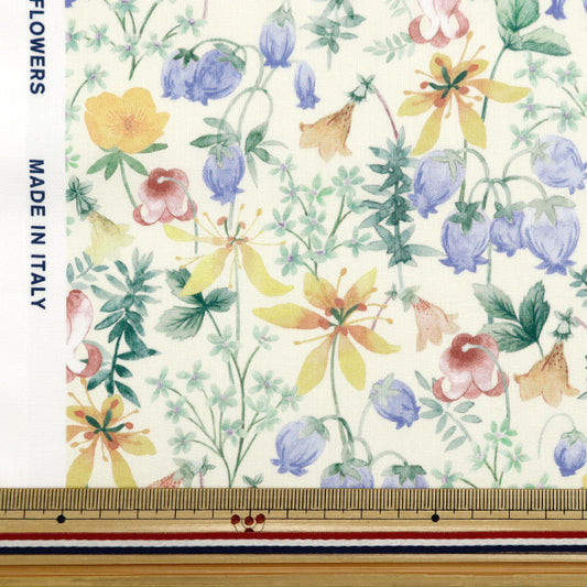 [From quantity 5] Fabric "Liberty Fabric Tana lawn Hakuba 363J4218-24AU" Liberty Japan