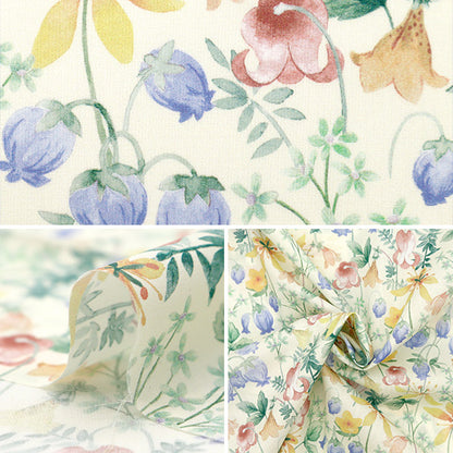 [Aus Menge 5] Stoff "Liberty Stoff Tana-Rasen Hakuba 363J4218-24au" Liberty Japan