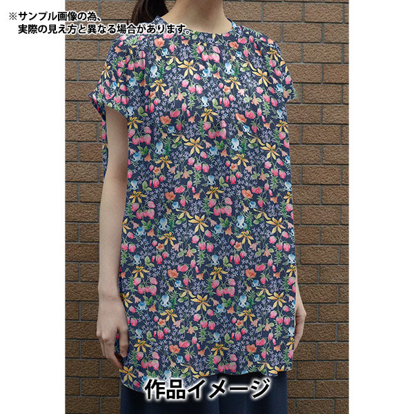 [수량 5에서] 천・원단 "리버티 패브릭 타나론 Hakuba 363J4218-24BU" Liberty Japan