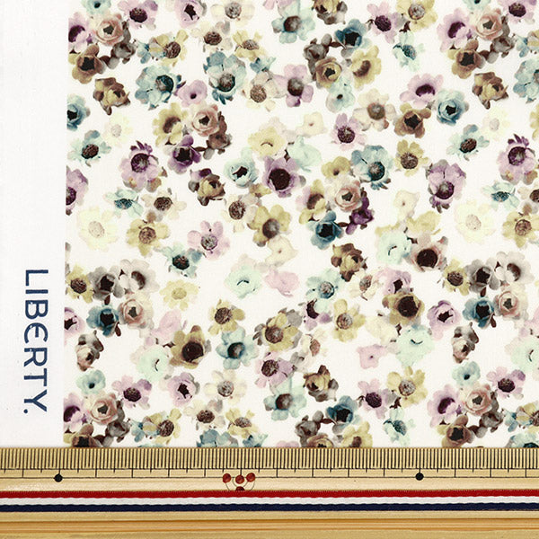 [Dalla quantità 5] Tessuto "Tessuto di libertà tana de pelouse Australian Daisy 363J4220-24BU" Liberty Japan