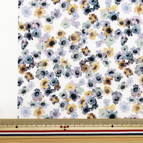 [Dalla quantità 5] Tessuto "Tessuto di libertà tana de pelouse Australian Daisy 363J4220-24DU" Liberty Japan