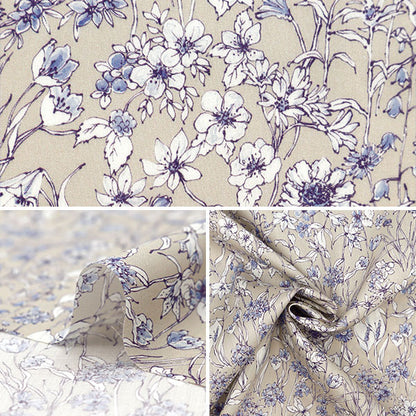 [From quantity 5] Fabric "Liberty Fabric Tana lawn Wonder Fogel 363J4221-24AU" Liberty Japan