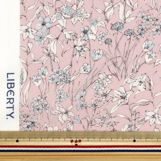 [From quantity 5] Fabric "Liberty Fabric Tana lawn Wonder Fogel 363J4221-24CU" Liberty Japan