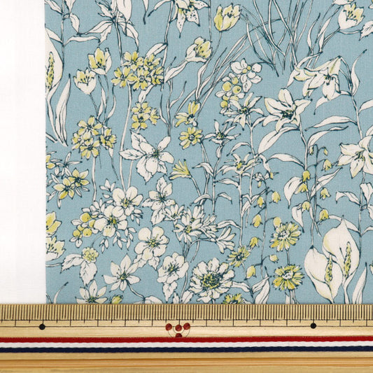 [From quantity 5] Fabric "Liberty Fabric Tana lawn Wonder Fogel 363J4221-24DU" Liberty Japan