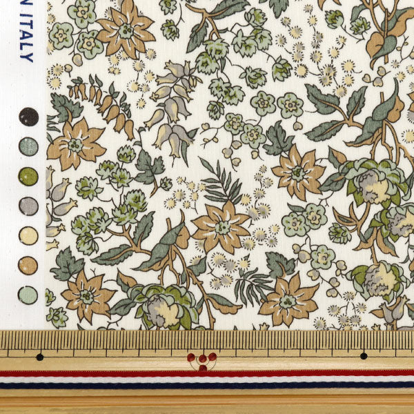 [Из количества 5] Ткань "Свобода ткани Тана газон Cerulia 363J4224-24AU" Liberty Japan