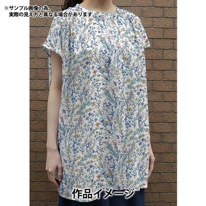 [From quantity 5] Fabric "Liberty Fabric Tana lawn Butterflymedu 363J4226-24BU" Liberty Japan