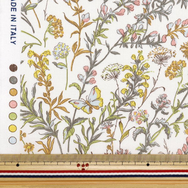 [Из количества 5] Ткань "Свобода ткани Тана газон Butterflymedu 363J4226-24DU" Liberty Japan