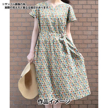[Из количества 5] Ткань "Свобода ткани Тана газон Dasha Floral 363J4227-24AU" Liberty Japan
