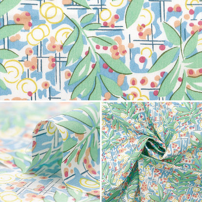 [來自數量5] 織物 “自由結構 塔納草坪 葉編織363J4228-24AU" Liberty Japan