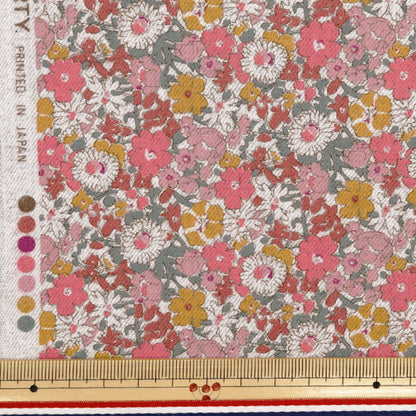 [De la quantité 5] Tissu "Liberty Fabric Airy Cot DeLilla Cavendish 3634163-J24C" Liberty Japan