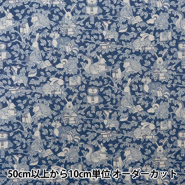 [수량 5에서] 천・원단 "Liberty Fabric Air Cottwood Land Library DC32583-J24B" Liberty Japan