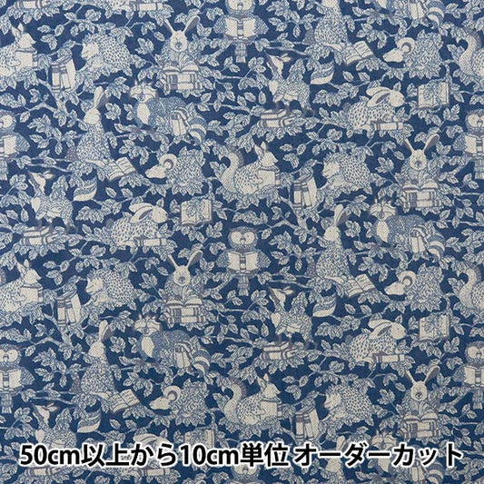 [De la quantité 5] Tissu "Liberty tissu Air Cottwood Land Library DC32583-J24B" Liberty Japan