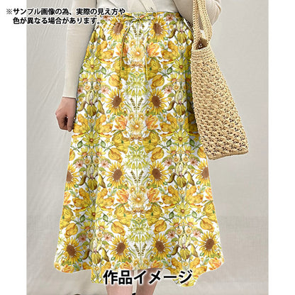 【数量5から】 生地 『リバティ・ファブリックス タナローン フローラルミューズ 363514025BU』 Liberty Japan リバティジャパン