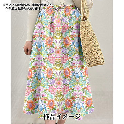 【数量5から】 生地 『リバティ・ファブリックス タナローン フローラルミューズ 363514025CU』 Liberty Japan リバティジャパン