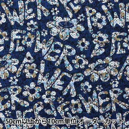 [Quantité à partir de 5] Tissu "Liberty Tabrics n ° 11 Canvas Flower Power 3634241-24B" Liberty Japan