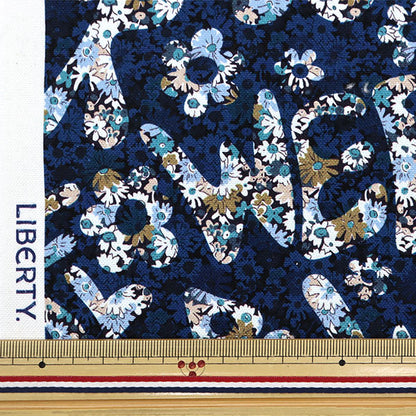 [Quantité à partir de 5] Tissu "Liberty Tabrics n ° 11 Canvas Flower Power 3634241-24B" Liberty Japan