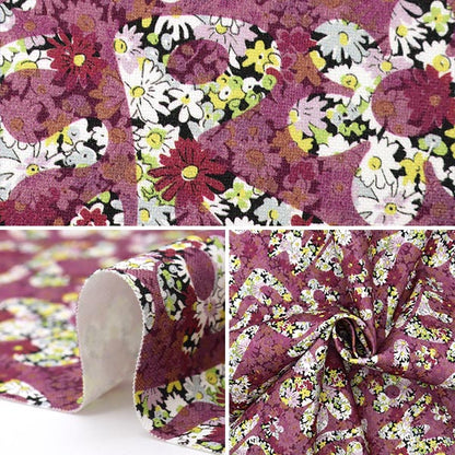 [Quantità a partire da 5] Tessuto "Liberty Fabrics No. 11 Canvas Flower Power 3634241-J25a" Liberty Japan