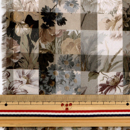 [Cantidad a partir de 5] Tela "Liberty Fabrics" Césped Tana Archivo Gingham 363J6819-CE" Liberty Japan