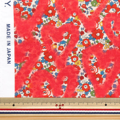 [Quantity starting from 5] Fabric "Liberty Fabrics" Tana lawn Betsy-en-graffiti 363J6832-AE" Liberty Japan