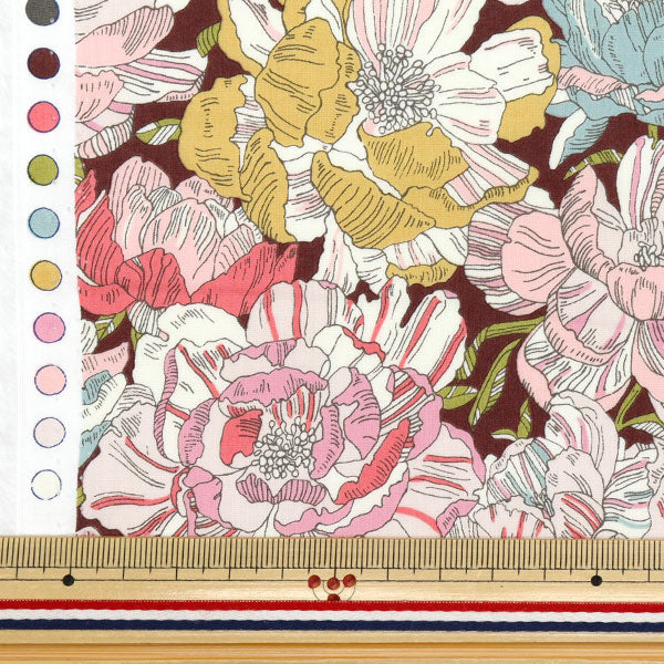 [Quantity starting from 5] Fabric "Liberty Fabrics" Tana lawn Blackburn 3631226-AE" Liberty Japan