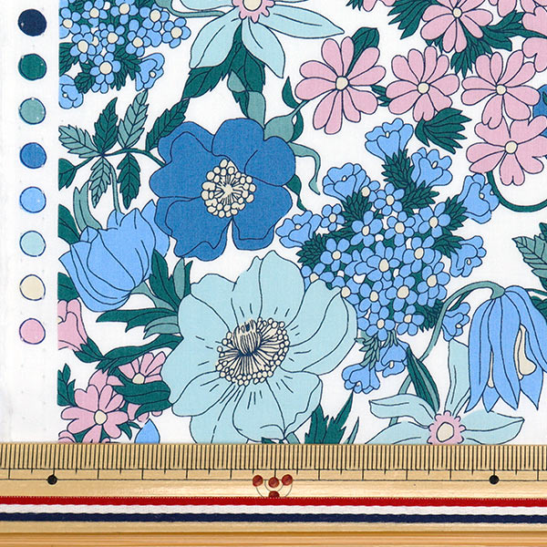 [Quantity starting from 5] Fabric "Liberty Fabrics" Tana lawn Clalabel 3634001-BE" Liberty Japan