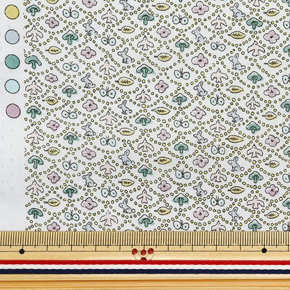 [Cantidad a partir de 5] Tela "Liberty Fabrics" Césped Tana Forest Wave DC33507-YE" Liberty Japan