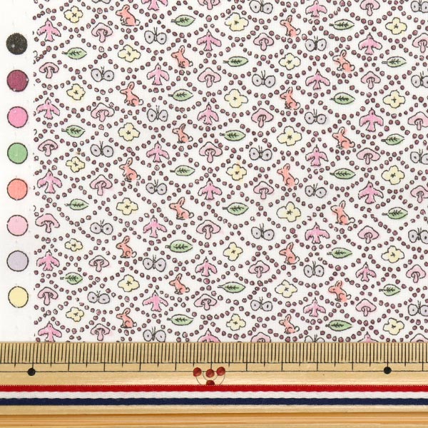 [Cantidad a partir de 5] Tela "Liberty Fabrics" Césped Tana Forest Wave DC33507-Ze" Liberty Japan