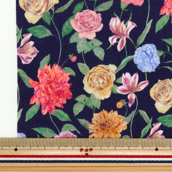 [Cantidad a partir de 5] Tela "Liberty Fabrics" Césped Tana Gouache Garden 363J6417-We" Liberty Japan