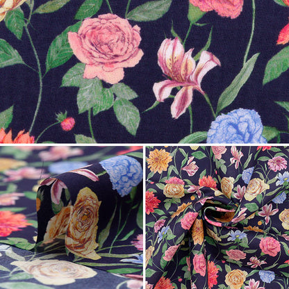 [Cantidad a partir de 5] Tela "Liberty Fabrics" Césped Tana Gouache Garden 363J6417-We" Liberty Japan
