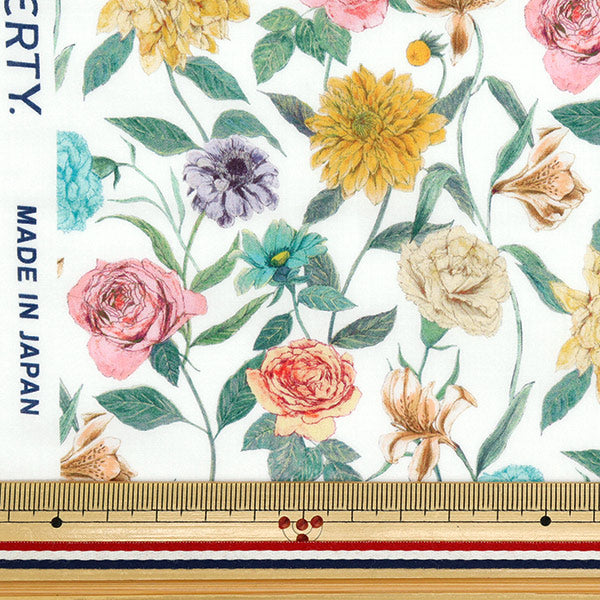 [Cantidad a partir de 5] Tela "Liberty Fabrics" Césped Tana Gouache Garden 363J6417-YE" Liberty Japan