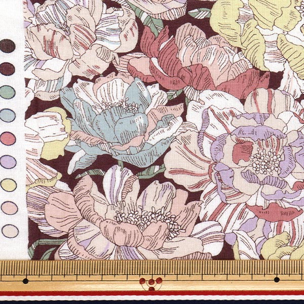 [Количество, начиная с 5] Ткань "Fabrics Liberty 60/2 Tenjiku Blackburn 3631226-Wk" Liberty Japan